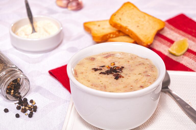 Foto ilustrativa para sopa de mandioca com carne