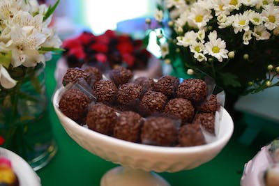 Foto ilustrativa de brigadeiro de banana 