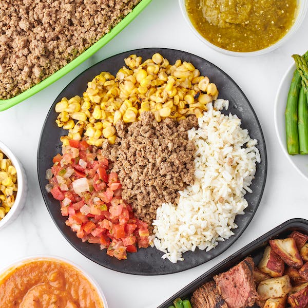 Foto ilustrativa para arroz com carne seca e legumes