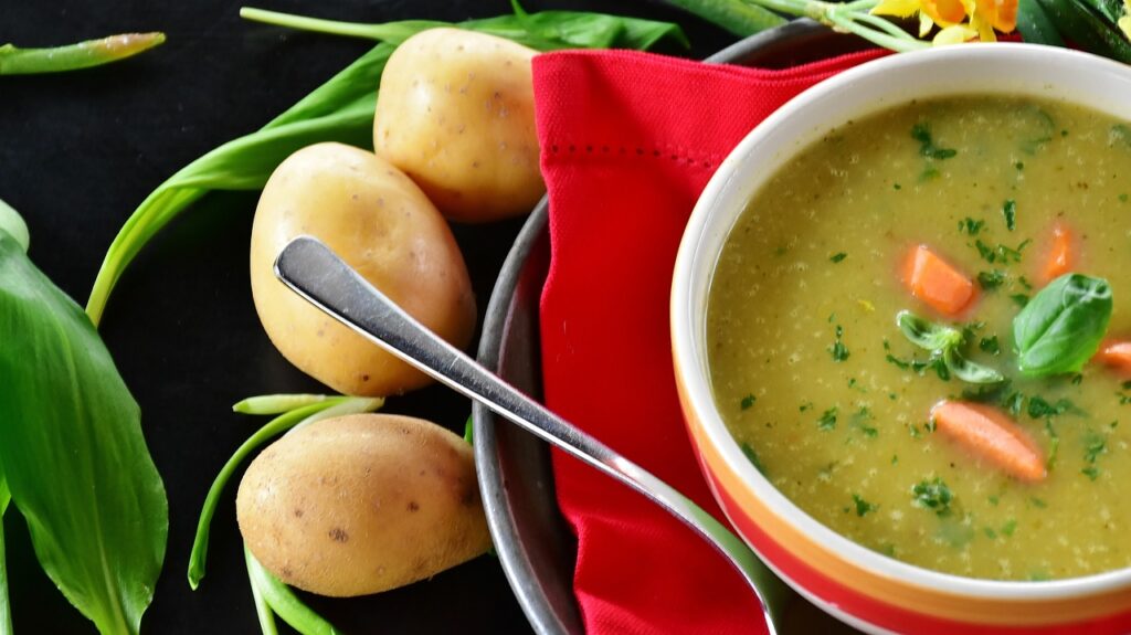 Foto meramente ilustrativa para caldo verde