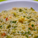 Foto ilustrativa para para delicioso risoto de calabresa