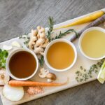 Foto meramente ilustrativa de caldo para sopa vegetal