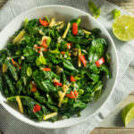 imagem meramente ilustrativa para salada de couve ao vinagrete
