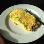 imagem meramente ilustrativa para omelete com legumes