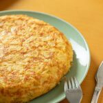 Foto ilustrativa para omelete de grão de bico vegano